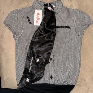 Cute girls top with tie